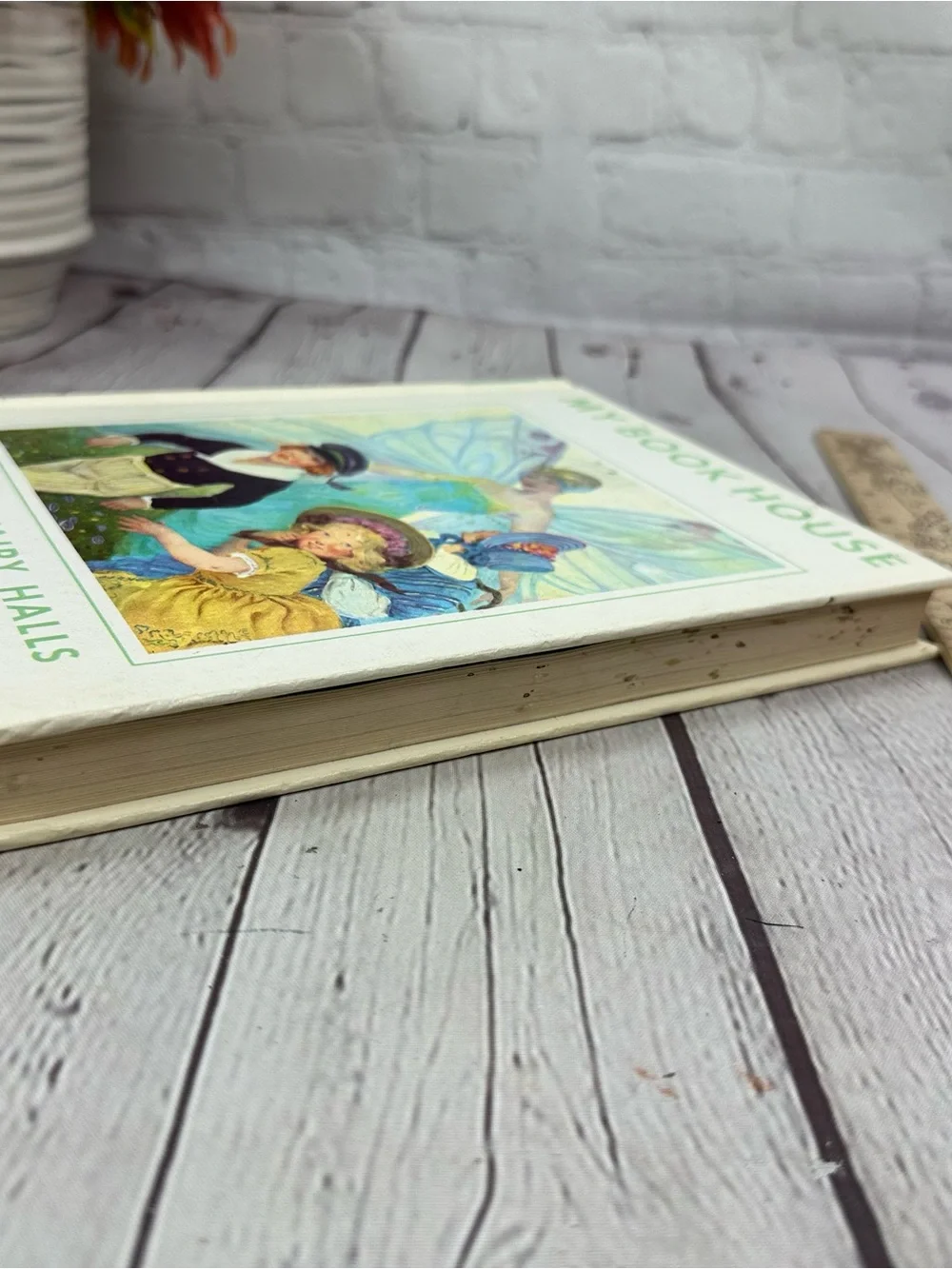 vtg 1971 My Book House Through Fairy Halls Children's Book hardcover retro